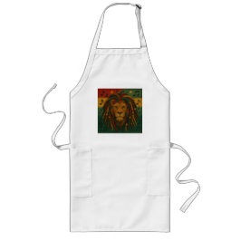 Avental Longo Modern Jamaica Rasta Lion