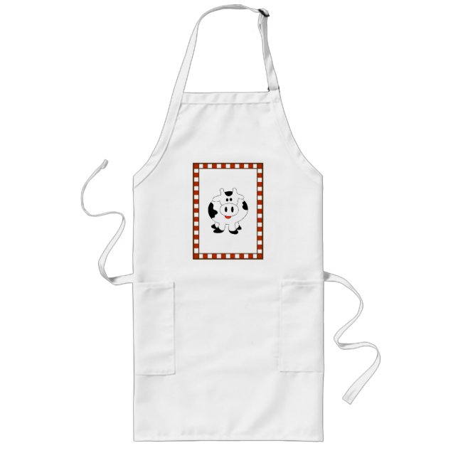 Avental Longo Moo Cow Apron (Frente)