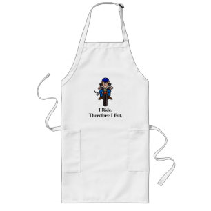 Avental Longo Motocicleta Chef Apron