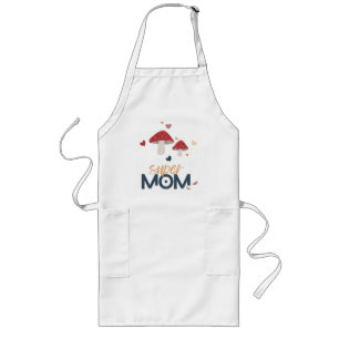 Avental Longo Mushroom Super MOM