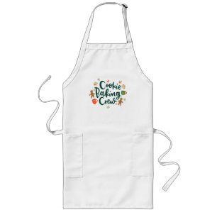 Avental Longo Natal Cookie Crew Holiday Baker Apron
