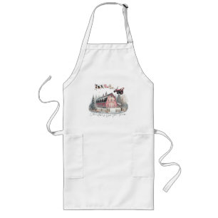 Avental Longo Natal na Fazenda, Feliz Natal