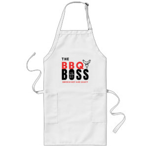 Avental Longo O CHURRASCO Boss Long Apron