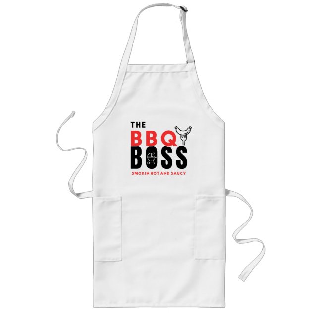 Avental Longo O CHURRASCO Boss Long Apron (Frente)