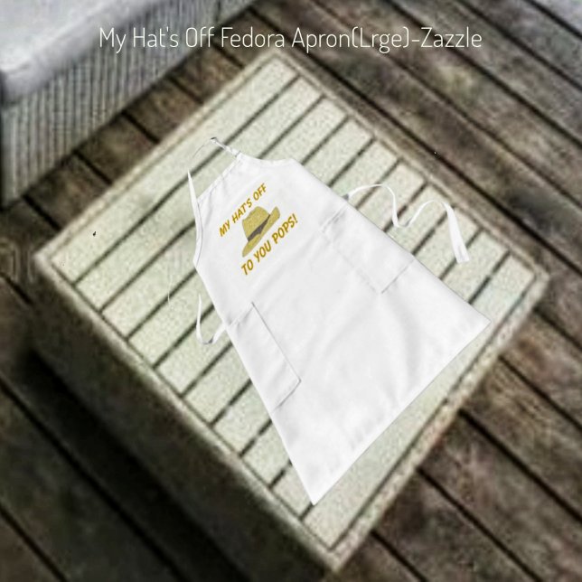 Avental Longo O meu chapéu está fora da Fedora (Criador carregado)