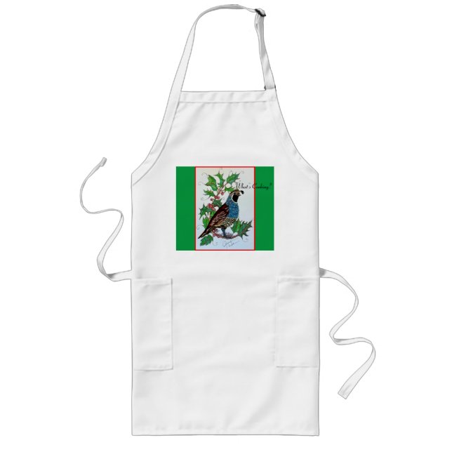 Avental Longo O que é o Cozinhar Apron (Frente)
