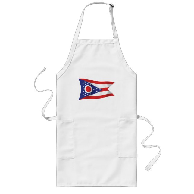 Avental Longo Ohio Flag Apron (Frente)