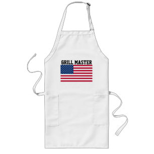 Avental Longo PAI 4 DE JULHO GRILL MASTER Aprons