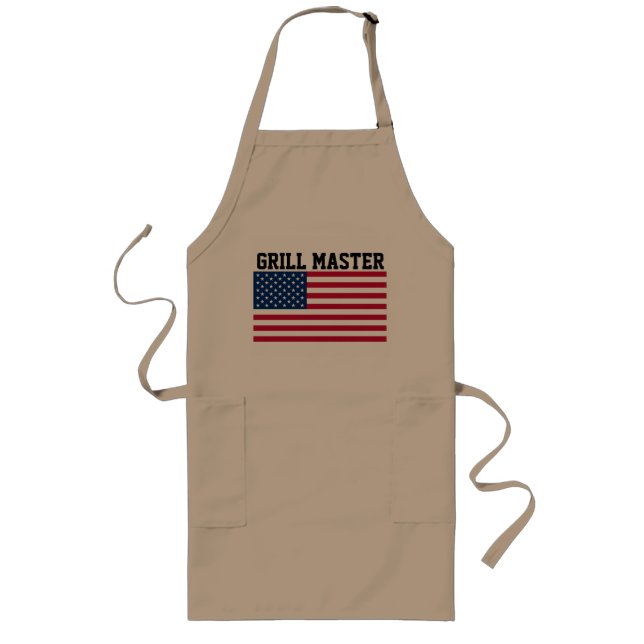 Avental Longo PAI 4 DE JULHO GRILL MASTER Aprons (Frente)