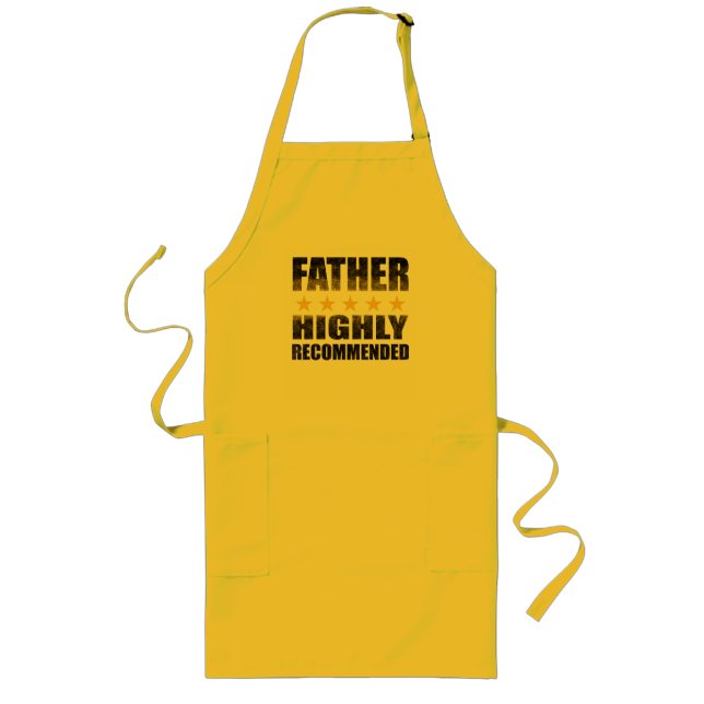 Avental Longo Pai de 5 estrelas altamente recomendado (Frente)