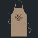 Avental Longo Pai é o padre Grill Apron<br><div class="desc">Um avental personalizado para o seu mestre de grelhas. Personalize-o com um nome ou apresente-o ao Pai, faça um presente de Dia de os pais de excelente! (Vetor criado por macrovetor - www.freepik.com). O avental é fácil de personalizar com sua redação, fonte e cor da fonte. Não exatamente o que...</div>