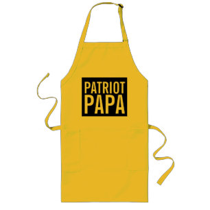 AVENTAL LONGO PAI PATRIOT PAPA KITCHEN APRONS PARA DIA DE OS PAI