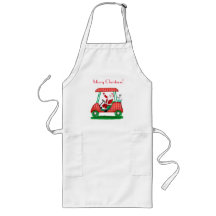 Papais noeis No Carrinho De Golfe Feliz Natal