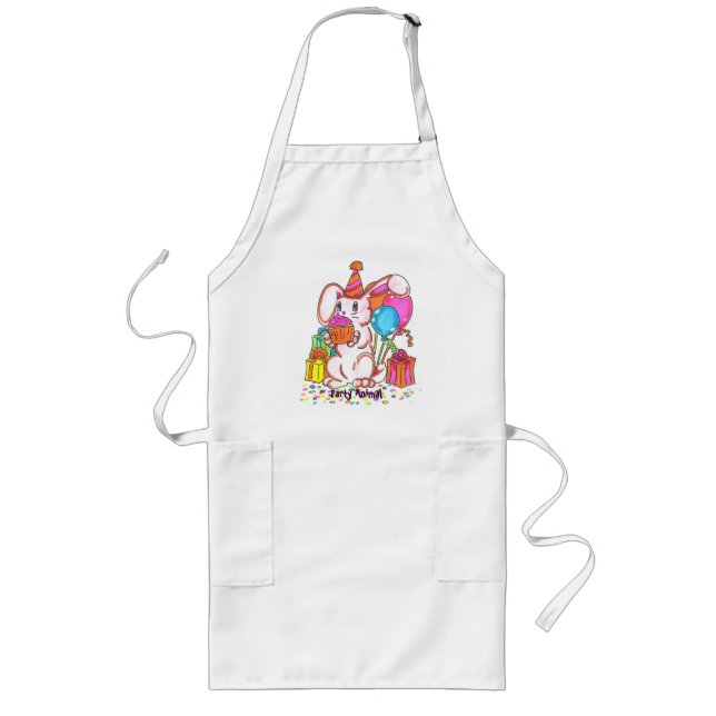 Avental Longo Partido Bunny Apron (Frente)