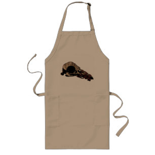 Avental Longo Pássaro Crânio