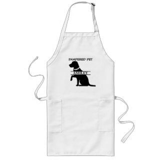 Avental Longo Personalizado Labrador Pet Groomer