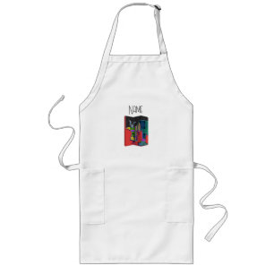 Avental Longo Personalizar Imagens de Animais