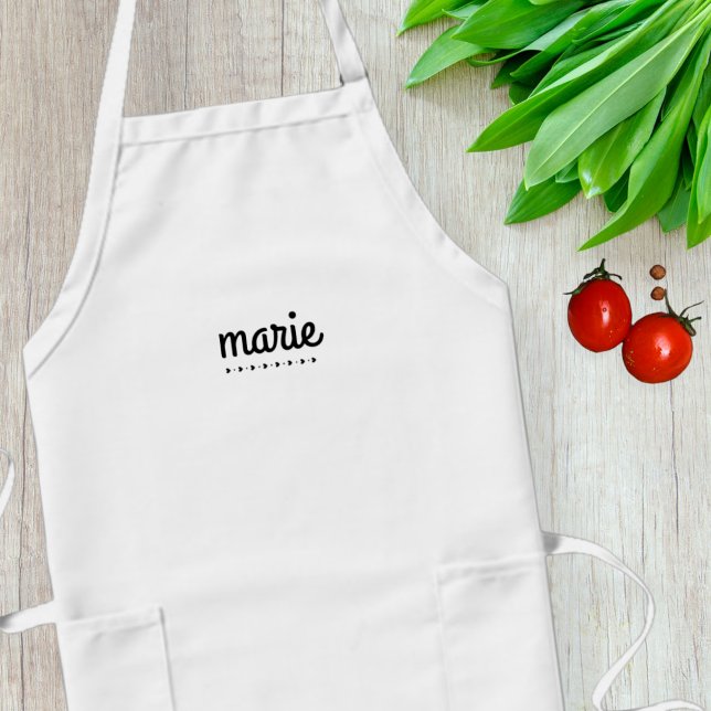 Avental Longo Personalized apron with name / Kitchen apron  (Criador carregado)