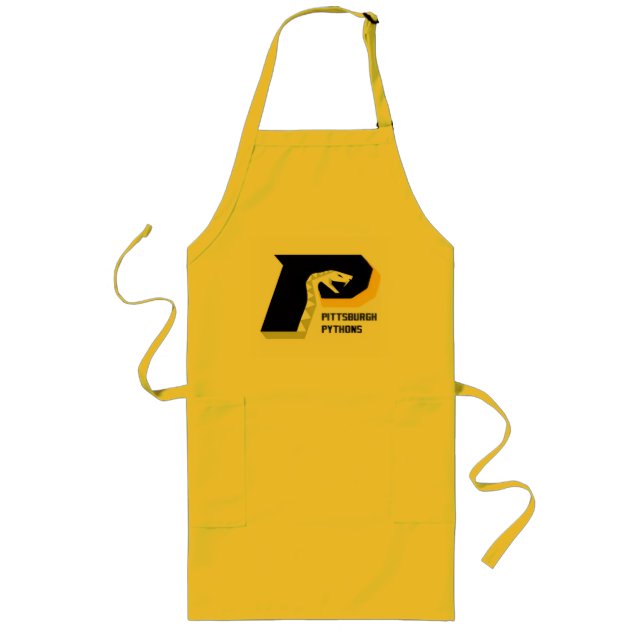 Avental Longo Pittsburgh Pythons (Frente)