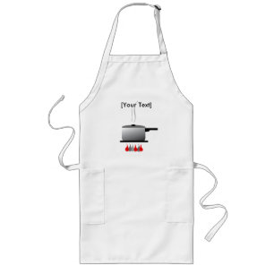 Avental Longo Pote de Cozinhar de Chef Apron