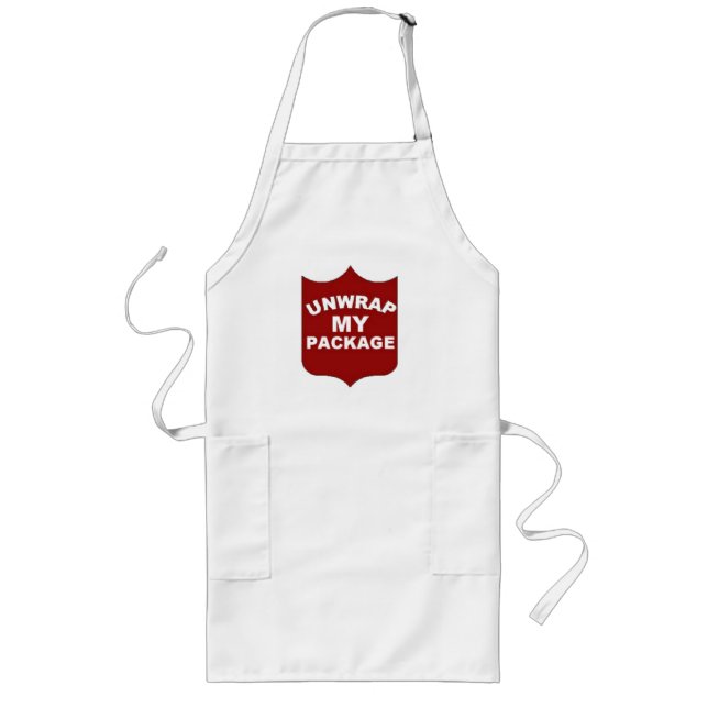 Avental Longo Presentes De churrasco Para Ele Gritando Apron Par (Frente)