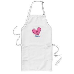 Avental Longo Primeira Vez Mãe Apron