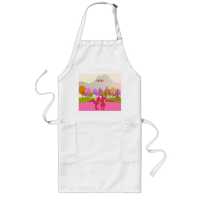 Avental Longo primeiro beijo (Frente)