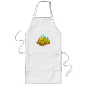 Avental Longo Pumpkin Patch Fall Season Autumn Graças