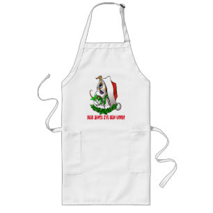 Avental Longo Puppy Apron Natal