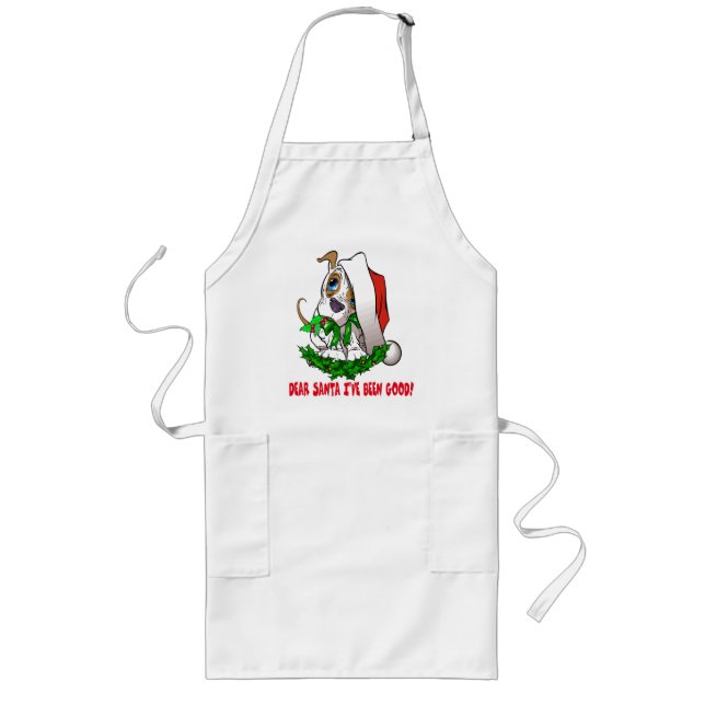 Avental Longo Puppy Apron Natal (Frente)