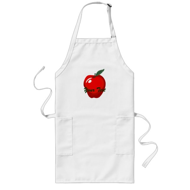 Avental Longo Red Apple Apron (Frente)