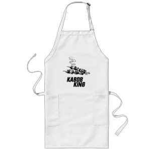 Avental Longo Rei do Kabob