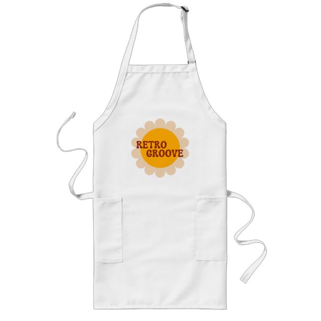 Avental Longo Retro Groove Long Apron (Frente)