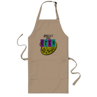 Avental Longo Retro Personalizável Aberto O Diner Apron