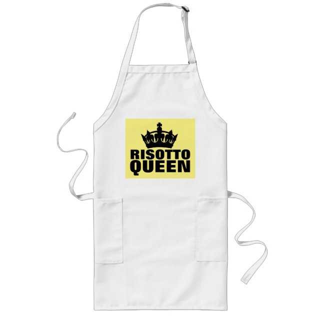 AVENTAL LONGO RISOTTO QUEEN KITCHEN APRON (Frente)
