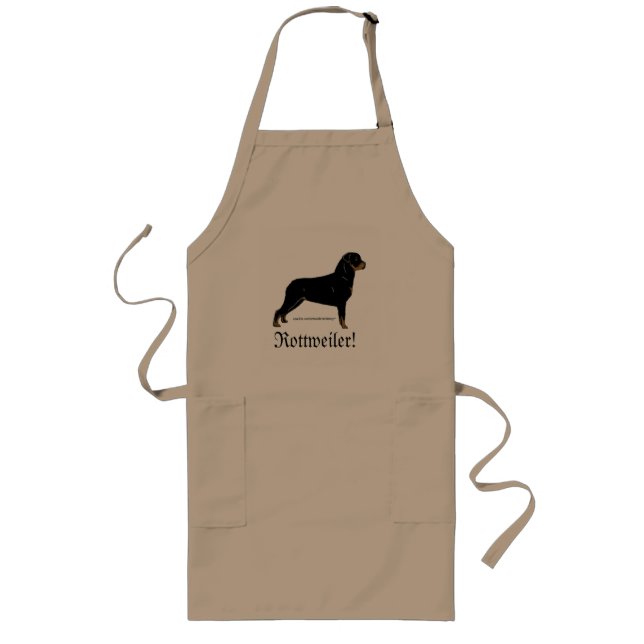 Avental Longo Rottweiler (Frente)