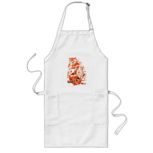 Avental Longo Sail Ship Apron