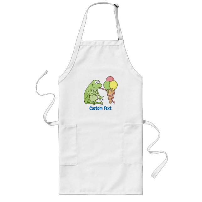 Avental Longo Sapo com Icecream Long Apron (Frente)