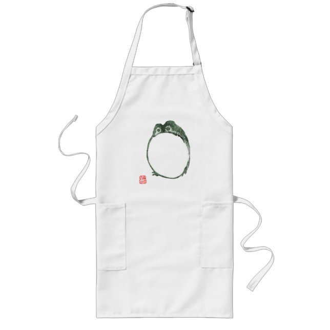 Avental Longo Sapo Indecente Japonês Fez século XIX (Frente)