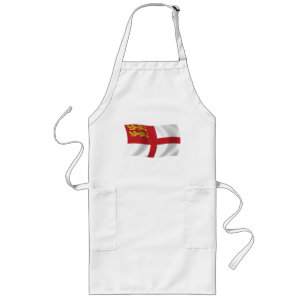 Avental Longo Sark Flag Apron