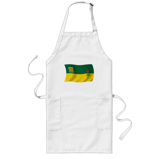 Avental Longo Saskatchewan Flag Apron (Frente)