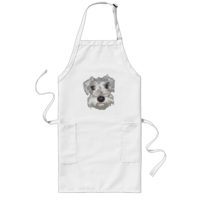 Avental Longo Schnauzer Apron (Frente)