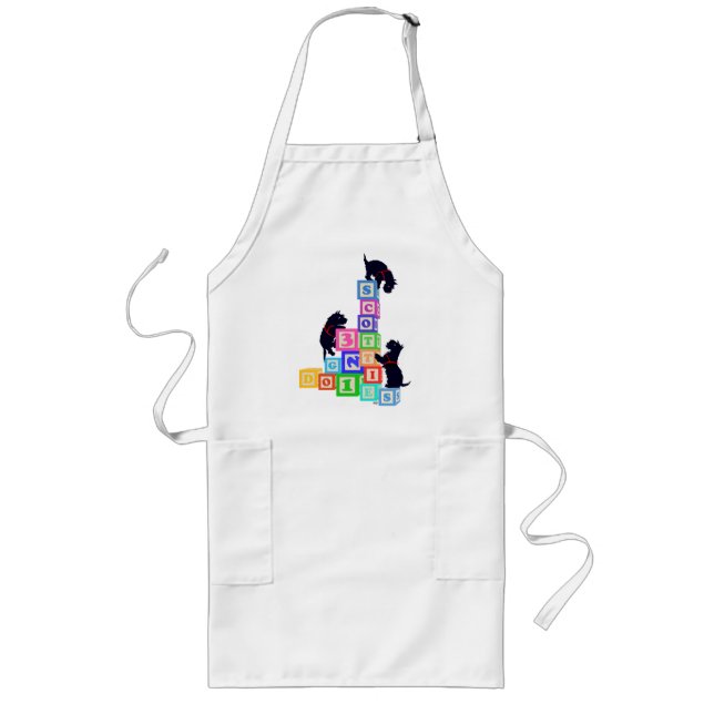 Avental Longo Scottie Blocos !! (Frente)