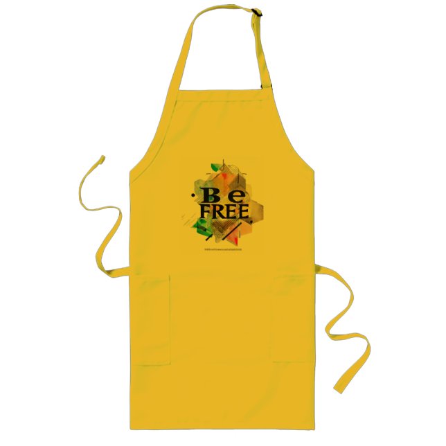 Avental Longo Seja livre (Frente)