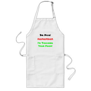 Avental Longo Seja Nice Apron