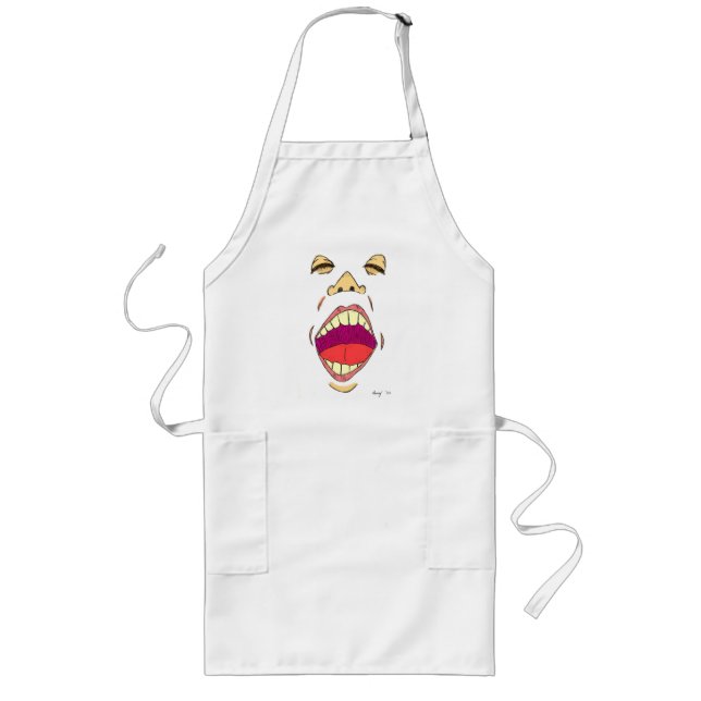 Avental Longo "Shout" Apron (Frente)