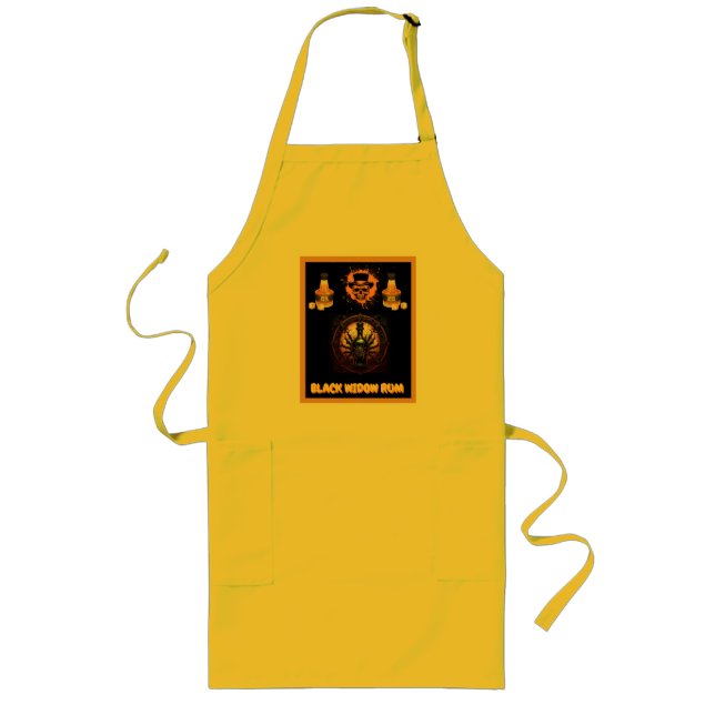 Avental Longo Sinal De Publicidade Metálica Para Rum De Viúva Pr (Frente)