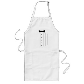 Avental Longo Smoking do traje de cerimónia