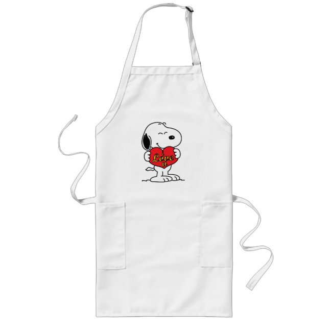 Avental Longo Snoopy Long Apron (Frente)
