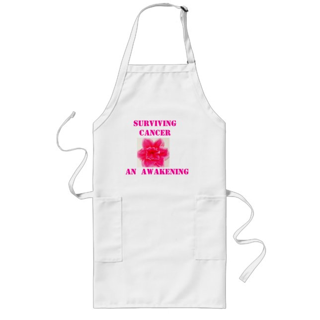 Avental Longo Sobrevivente de câncer Apron (Frente)